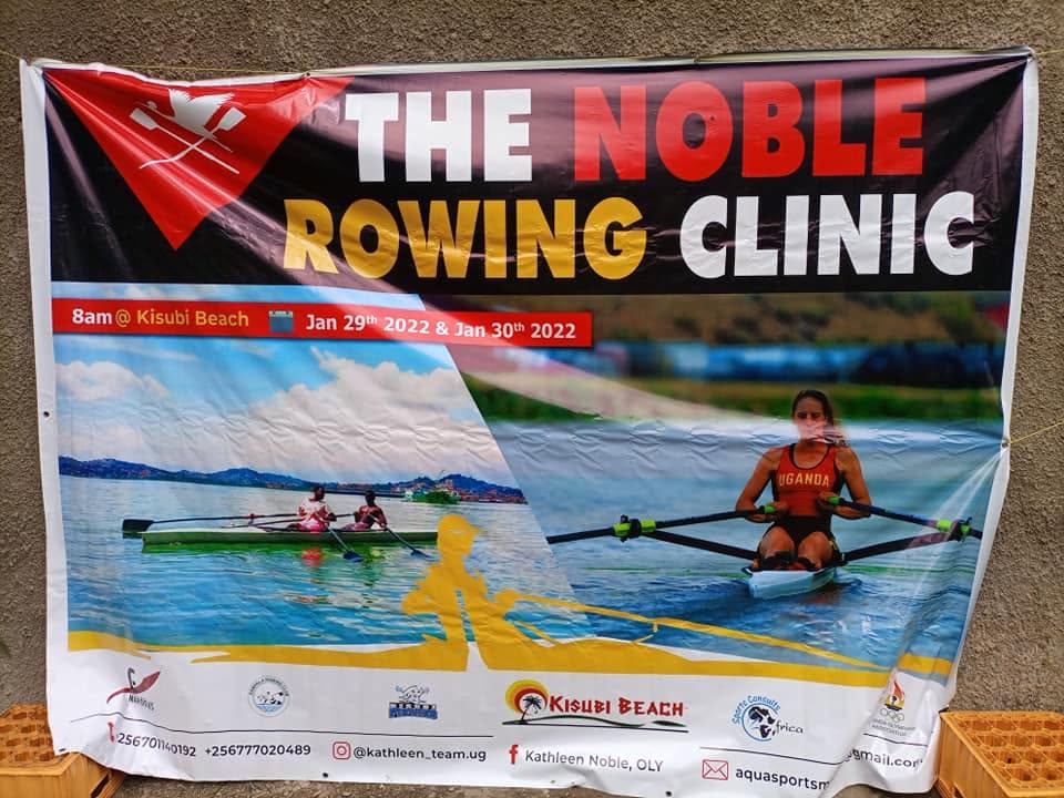 Federation members pose together after a rowing session.